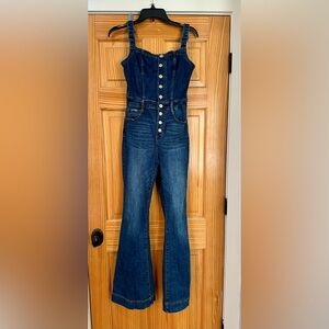 Denim jumpsuit. Size small
